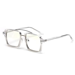 Großhandels-2019 neue quadratische Sonnenbrille-Männer-Frauen-Sonnenbrille-Dame-flache übergroße Brillen mit Kasten NX