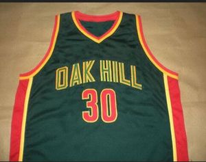 Anpassade män ungdomskvinnor Vintage #30 Michael Beasley Oak College Basketball Jersey Size S-4XL eller anpassad något namn eller nummer Jersey