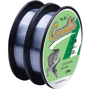 100M Fighter Flaby Line Nylon Super Super Super 5.4 - 52LB Моноволокна Линия Германия Материал CARP Рычалки