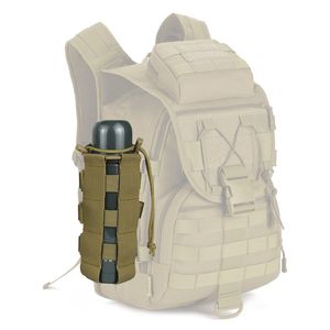 Outdoor Bags Tactical Water Bottle Pouch Molle System Kettle Bag Camping Hiking Travel Survival Kits Holder