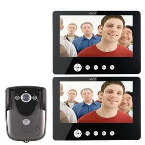 SY905FC12 Vídeo porta telefone campainha Intercom Kit 900TVL IR Night Vision 1-Camera 9 polegadas TFT LCD 2-Monitor