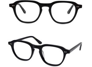 Mens Optical Glasses Frame Brand Women Eyewear Spectacle Frames Square Polygon Eyeglass Myopia Eyeglasses with Glasses Box