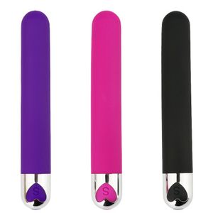 Секс-массажер, фаллоимитатор, вибратор, перезаряжаемый через USB, 10 скоростей, пуля, стимулятор точки G, клитора, вибрация, анальный секс-игрушки для женщин