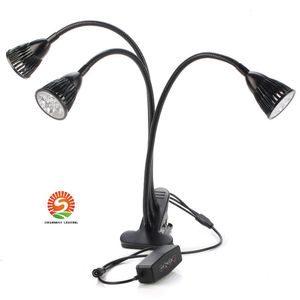 LED coltiva la luce 21W della clip Lampada di Full Spectrum con 360 gradi flessibile a collo di cigno Luce per Office Home Indoor Garden Serra