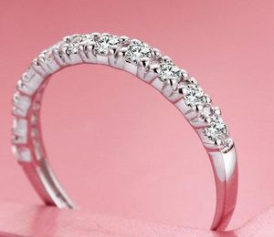 Wholesale-Silver Wedding 925 Sterling Silver Rings for Women Purple Red Simulated Diamond Engagement Ring Star Jewelry