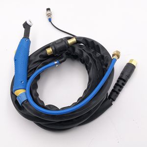 DKJ35-50 Dinse adaptador de conexão rápida com total 4M azul cabeça corpo TIG-9 WP9 WP9 TIG tocha