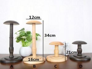 5 pcs/lot Real wood table hat rack clothing store hat display rack clothing ironed real wood hat holder window display props