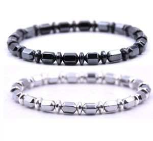 Fili magnetici Bracciale a colonna esagonale Terapia per donna Bracciali in acciaio inossidabile Link Elegante regalo di gioielli