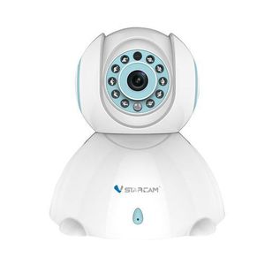 Vstarcam C7842WIP 720P HD WiFi IP Camera H.264 video compression 1.0 Megapixel - White + Blue