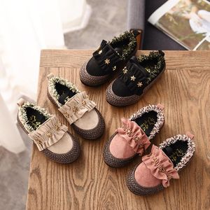 Baby Doug Shoes Girls Fashion Princess Shoes Summer Breathable Low Help Flat Shoes Soft Crib Shoe Casual PU Doug Tassels Chilren Gift YPP210