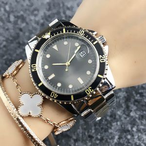 Fashion Wrist watch Brand Women's Men's style metal steel band quartz watches X46