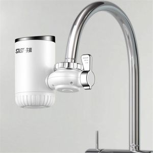 Elektro-Heißwasserbereiter-Hahn-Badezimmer Küche Heizung Hahn Digitalanzeige IPX4 Wasserdicht