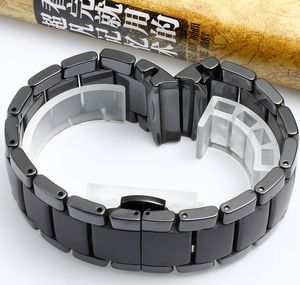 AR1451 AR1452 Ceramic Black Full Strap Band Bracelet Watch 22mm 24mm Mens310y