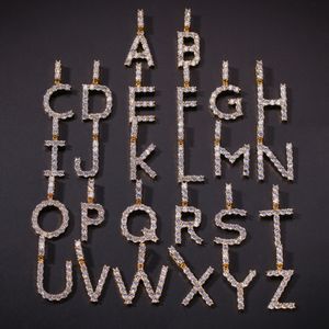 A-Z İlk Mektup Özel Adı Kolye Kolye 24 inç zincir İngilizce mektup kolye ile erkekler ve kadınlar için