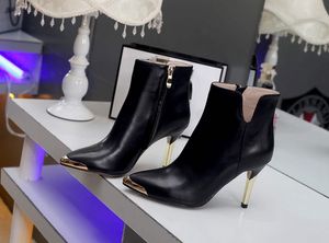 حار بيع الأزياء النسائية الإناث حقيقية الشتاء الحذاء من الجلد الحقيقي السيدات منصة عالية الكعب عارضة أحذية الجوارب شحن مجاني