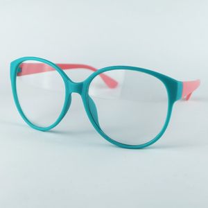 Einzelhandel Mode Brillen Arale Runde Sonnenbrille Rahmen Für Frauen Mit Klaren Gläsern Designer Dekoration PC