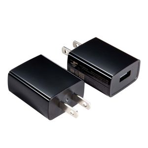 UL-zertifiziertes USB-Wandladegerät, Netzteil, 5 V, 1 A (1000 mA), universeller tragbarer Reise-Netzadapter, US-Steckerblock für Mobiltelefone