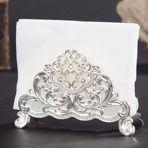 Tisch Tissue Holder Europa Stil Serviette Rack Stehen Servietten Boxen Metall Kunsthandwerk Heimtextilien Hotel Cafe Ornamente