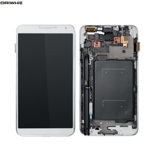 ORIWHIZ Samsung Galaxy Not 3 N900 Için LCD Ekran N9000 N9005 N900A Çerçeve Ile LCD Ekran Dokunmatik Ekran Digitizer Meclisi Değiştirme