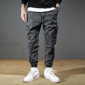Byxor Män Nya StreetWear Casual Outdoors Solid Arbetsbyxor Multi-Pocket Pants Jaqueta Pantalones Hombre Joggers Sweatpants