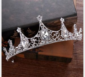 Nuovo copricapo da sposa Bella corona di strass Sposa Principessa Corona Accessori da sposa Accessori per capelli corona