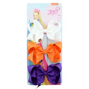 IN Children's Hair Decoration Set Latest Style Swia Warped Flowers 3 Colors A Card Bowknot Hair Clip Baby Headdress Polyester Multicolor Bow