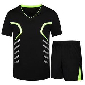 Mężczyźni Dres Letnie Koszule + Krótkie Mody Zestawy Męskie Dorywcze Tees Topy Męski T Shirt Sportsuit Marka Odzież Trend Rozmiar M-9XL