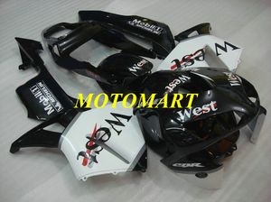 Motorrad Verkleidungsset für HONDA CBR600RR CBR 600RR 2003 2004 CBR 600F5 CBR600 03 04 ABS Weiß Schwarz Verkleidungsset + Geschenke HM09