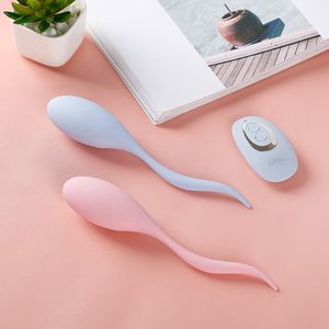 Feminino Vibrando Ovo Controle Remoto Sem Fio Vibrador Bolas Da Vagina Silicone Bala Vibrador Adulto Brinquedos Sexuais Para As Mulheres Masturbador S627