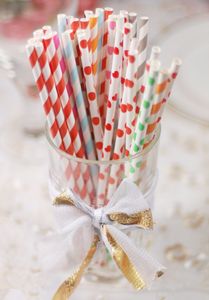 paper straw 102 colors Mixed Chevron patterns Striped Polka Dot Stars Drinking Paper Straw Colorful paper straws for party favor