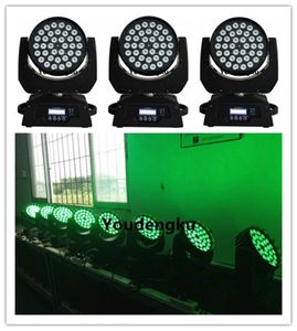 4ピース中国語DMX 4-IN-1 RGBW 36x10リアLED移動ヘッドウォッシュライト36×10 W LEDの移動ヘッドウォッシュ