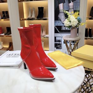 2023 New boots latest fashion women's booties with imported sheep Beijing sheepskin lining Coat of paint