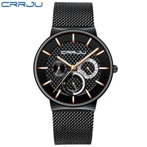 CWP 2021 Männer Uhren CRRJU Luxus Berühmte Top Marke Herrenmode Casual Kleid Uhr Militär Quarz Armbanduhren Relogio Masculino saat