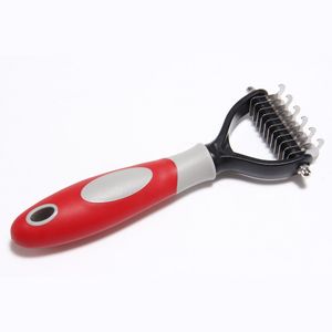 Wholesale trimming comb resale online - Nice Quality Hair Removal Comb For Cat Dog Fur Trimming Brush Pet Grooming Tool Colors For Choosing