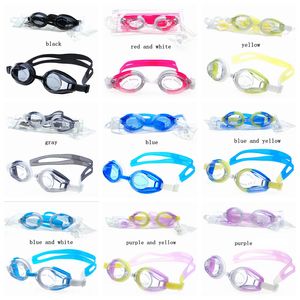 Summer Adult Swimming Glasses Small And Exquisite Simplicity Anti-Wear Anti-Fog Waterproof Silicone Eco Friendly Glasses ZZA227 on Sale