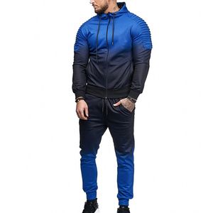 ZOGAA New Casual Mens Tracksuit Set Outerwear Long Sleeve 2 Piece Outfits Tops and Pants Fitness Sweatsuits Men Fashion Clothing