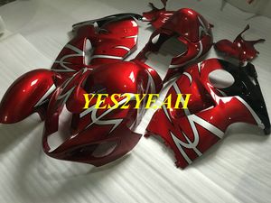 Injektionsvaror för Suzuki Hayabusa GSXR1300 96 99 00 07 GSXR 1300 1996 2000 2007 Fulltankskydd Fairings Bodywork SG69