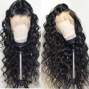 12A Grade 360 Lace Front Human Wigs for Black Women Pre Plucked with Baby Hair Brazilian loose Wave remy transparent thin film hd swiss Frontal Wig Natural Hairline 150%