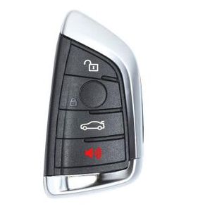 Bmw Key Fobs achat en gros de 4B Noir Modified Smart Remote Car Key FOB MHzPour BMW CAS4 CAS1 x5 x6 CAS4 FEM