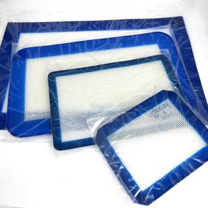 4 tamanho silicone Pad cozimento forro Melhor Forno de silicone esteira de isolamento térmico Pad Bakeware miúdo Tabela Mat para tubo de cera de água fumar