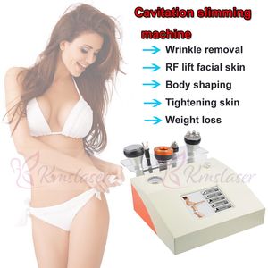 Factory Price !!! Cavitation Ultrasound 40K Radio Frequency RF Multipolar Vacuum Photon Slimming Machine With Titanium Micro Needles