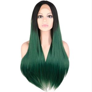black ombre green wigs - Buy black ombre green wigs with free shipping on DHgate