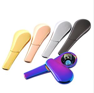 New Zinc Alloy Pipe Soup Spoon Pipe 2nd Generation Upgraded Classic