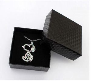 Square Jewelry Box Gift Boxes Jewelery Accessories Packaging Necklace Earrings Rings Bracelets Display 7.5x7.5x3.5 GB914