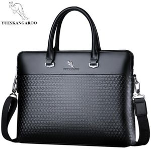 Yueskangaroo famoso marca in pelle sacche di business valigetta 2018 nuove borse a tracolle maschile maschile