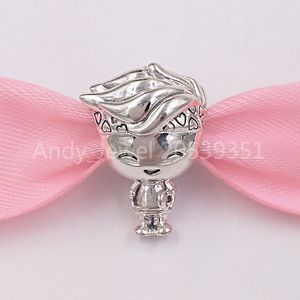 Andy Jewel Authentic 925 Серебряных серебряных бусин мальчики подростки подростки подходят для европейских ювелирных украшений в стиле Пандоры.