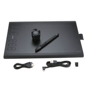 Profesjonalny graficzny rysunek Tablet Micro USB Podpis Tabletki Cyfrowe Pokładzie 1060Plus z malowaniem Uchwyt do pióra Pisanie