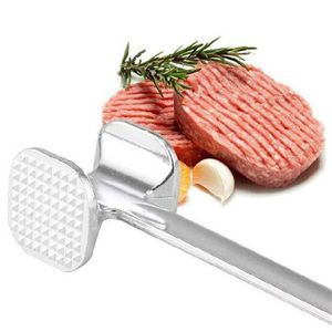 19.5CM Kitchen Aluminum Alloy Loose Tenderizers Meat Hammer Two Sides Pounders Knock-sided For Steak Pork Kitchen Tools Accessories