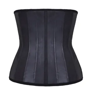 shape wear 25 steel boned nature latex 30cm waist trainer hot shaper corset belly slim belt body shaper modeling strap waist cincher