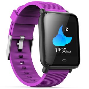 Smart Watch Красочный Экран Монитор Сердечного ритма Сна IP67 Водонепроницаемый Спорт Мужчины Женщины Smartwatch Для Android и IOS